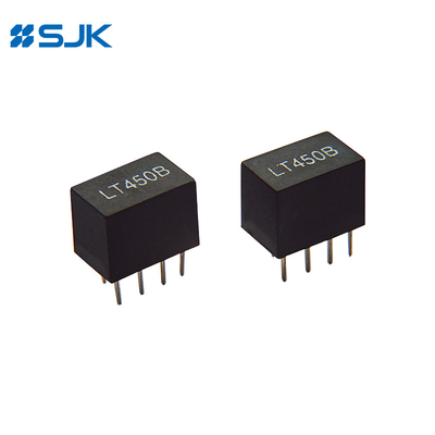 หม้อกรองเซรามิกแบบ Dip 5Pins Type LT455W กับ 455KHz 11 X 7 X 8mm