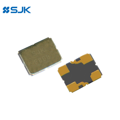 SMD ความถี่สูง 2520 SAW Filter 1568MHz สําหรับส่วนประกอบ Saw Loss Low