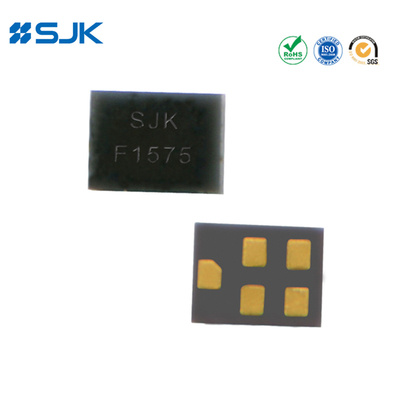 46.79 MHz เครื่องกรองเจาะบนพื้นผิวที่มีความสูญเสียการใส่ 0.5 dB และการปฏิเสธ 50 dB