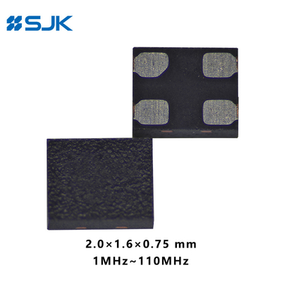 SJK8009 MEMS Oscillator 110-137MHz ความถี่สูง สําหรับอุปกรณ์อิเล็กทรอนิกส์ทางการแพทย์และการใช้งานในศูนย์ข้อมูล