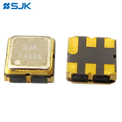 SMD DCC6 SAW Filter 3.8 X 3.8 ระยะความถี่กว้าง RoHS