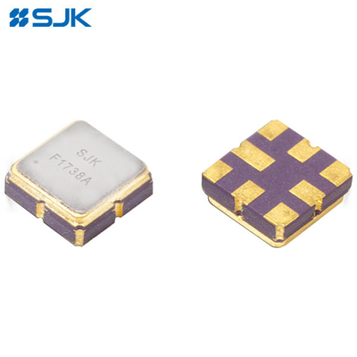 SMD QCC8D SAW Filter 3 X 3 สําหรับช่วงความถี่ต่าง ๆ
