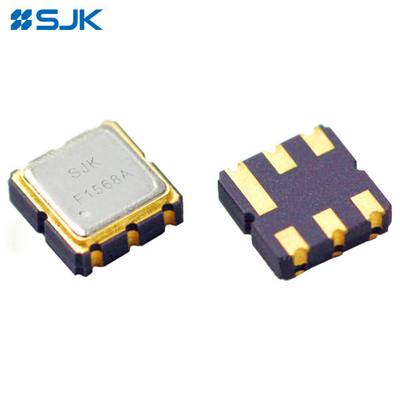 SMD DCC6C SAW Filter 3X3 ขนาดเล็ก มีความสูญเสียการใส่ที่ต่ําและช่วงความถี่ที่กว้าง