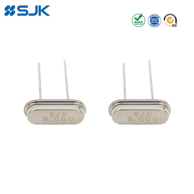 6B Series HC-49S/SS Crystal Unit 3.0MHz ถึง 100.0MHz ด้วยความอดทนและความมั่นคงที่เข้มงวดสําหรับระบบความปลอดภัย