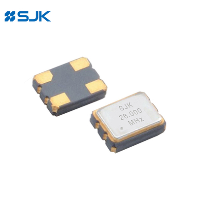 SMD 2016 TCXO VC-TCXO คริสตัลออสซิลเลอเตอร์ที่มีผลิตคลื่นซีนีคลิป 26-52MHz สําหรับ GPS