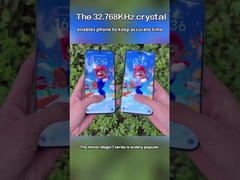 SJK 7015SMD 32.768KHz Tuning Fork คริสตัล 0.8pF ประเภท Shunt ความจุ 20ppm MC-146 Cross