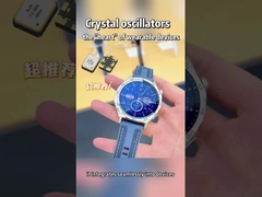 ออสไซเลเตอร์คริสตัลที่ใช้ในอุปกรณ์ที่ใส่ได้